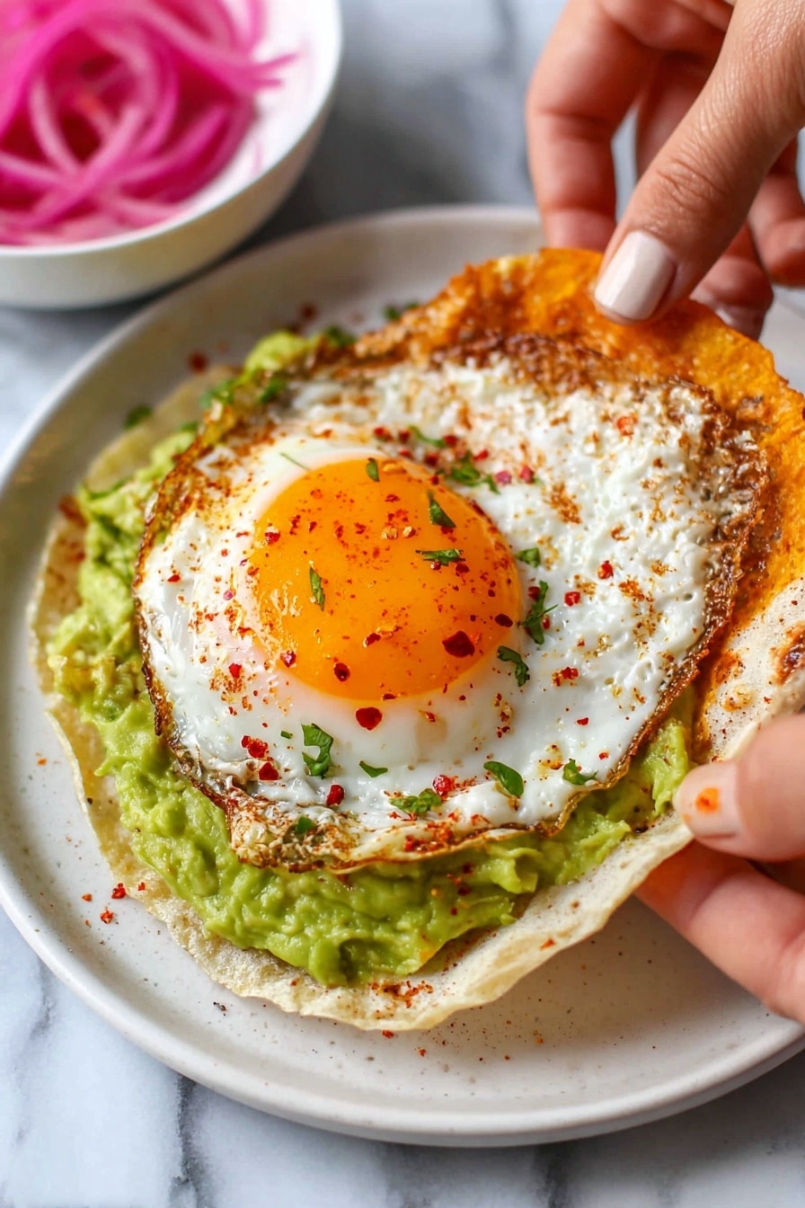 crispy feta eggs - Serving Suggestion