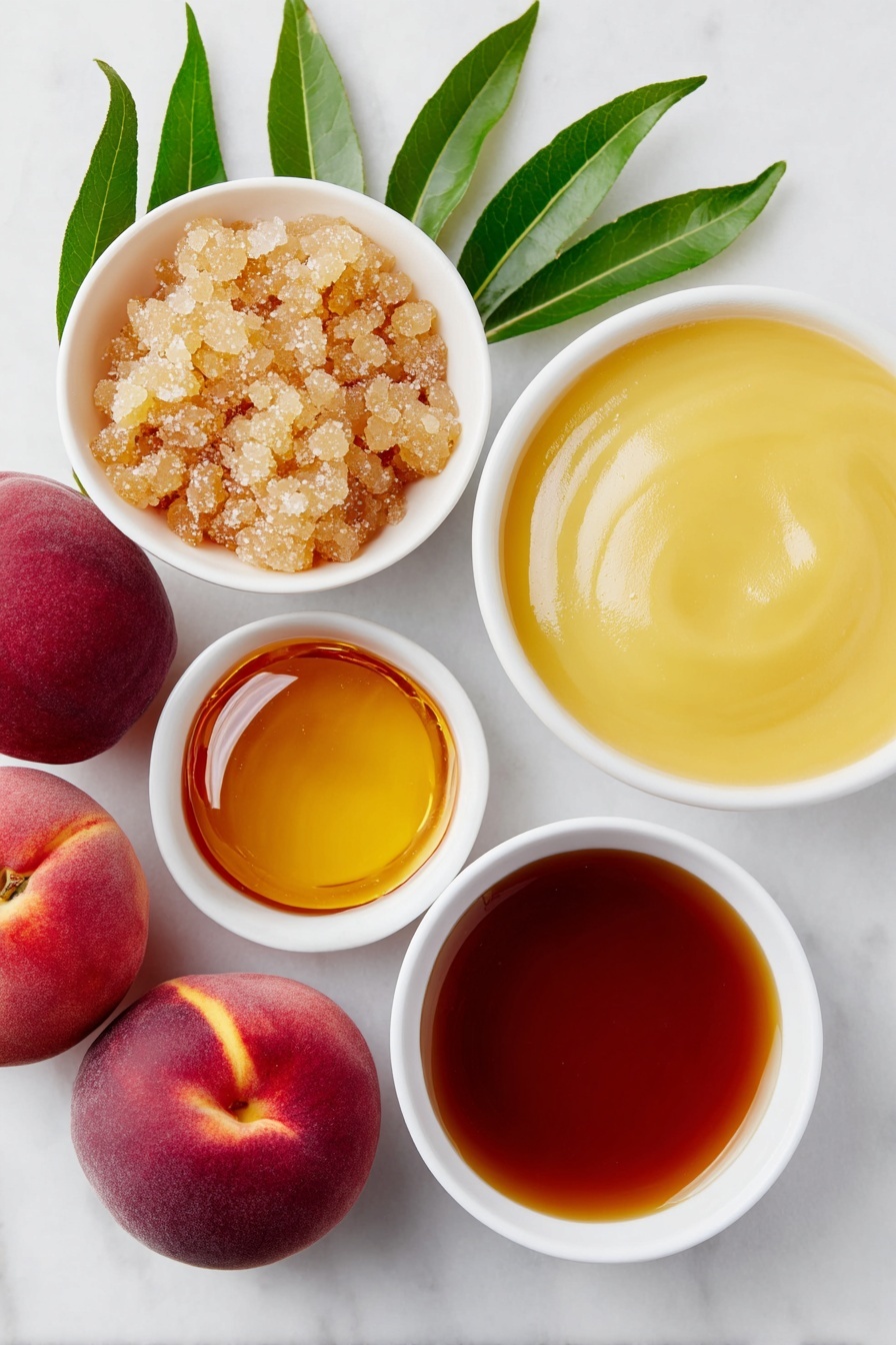 peach iced tea - Recipe Image