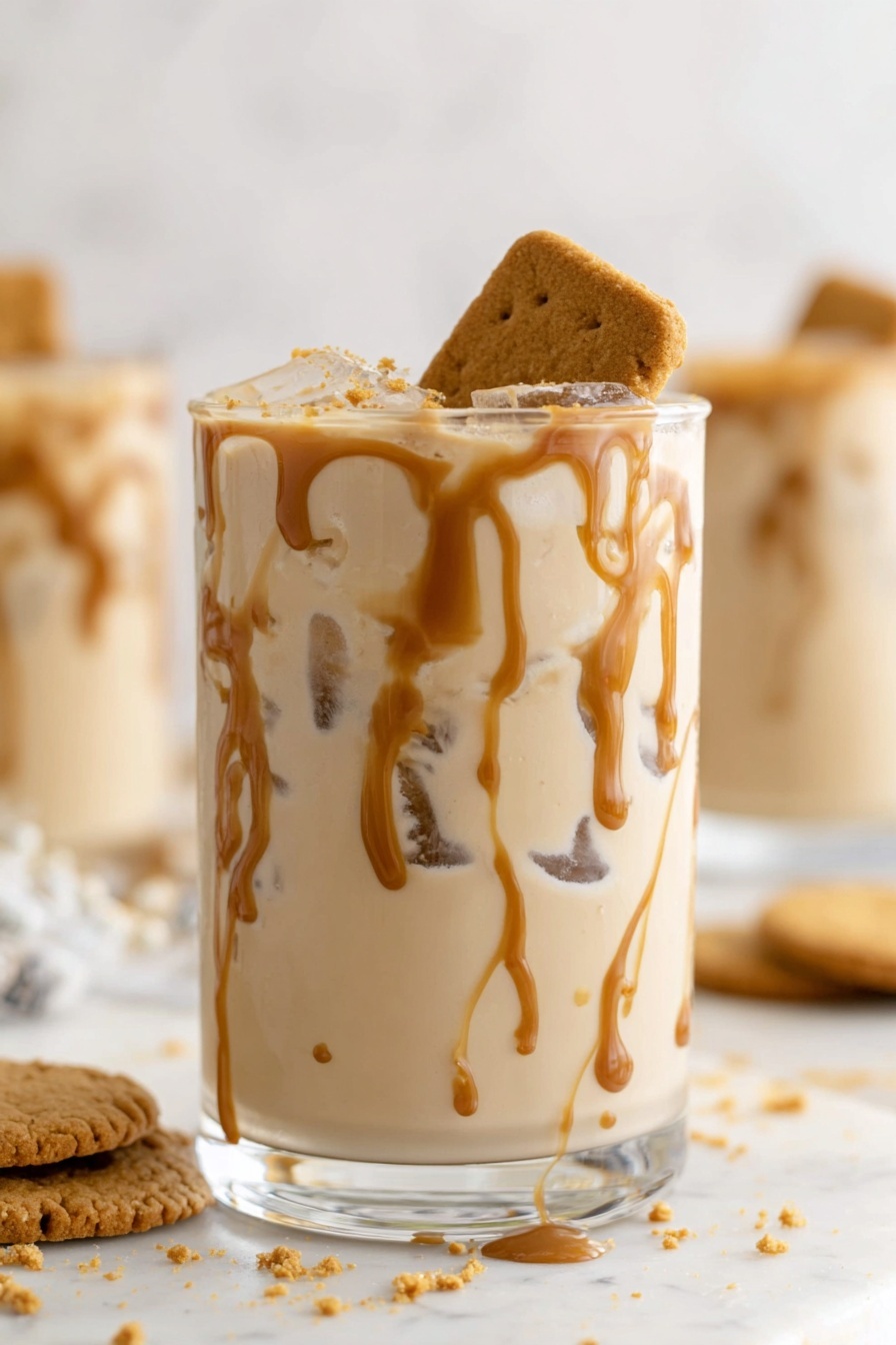 Cookie Butter Iced Latte - Recipe Image