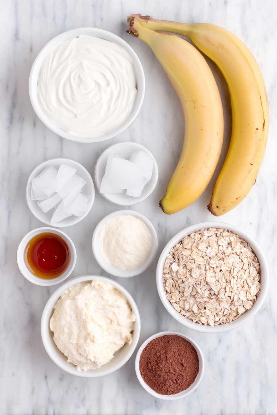 banana bread smoothie - Recipe Image