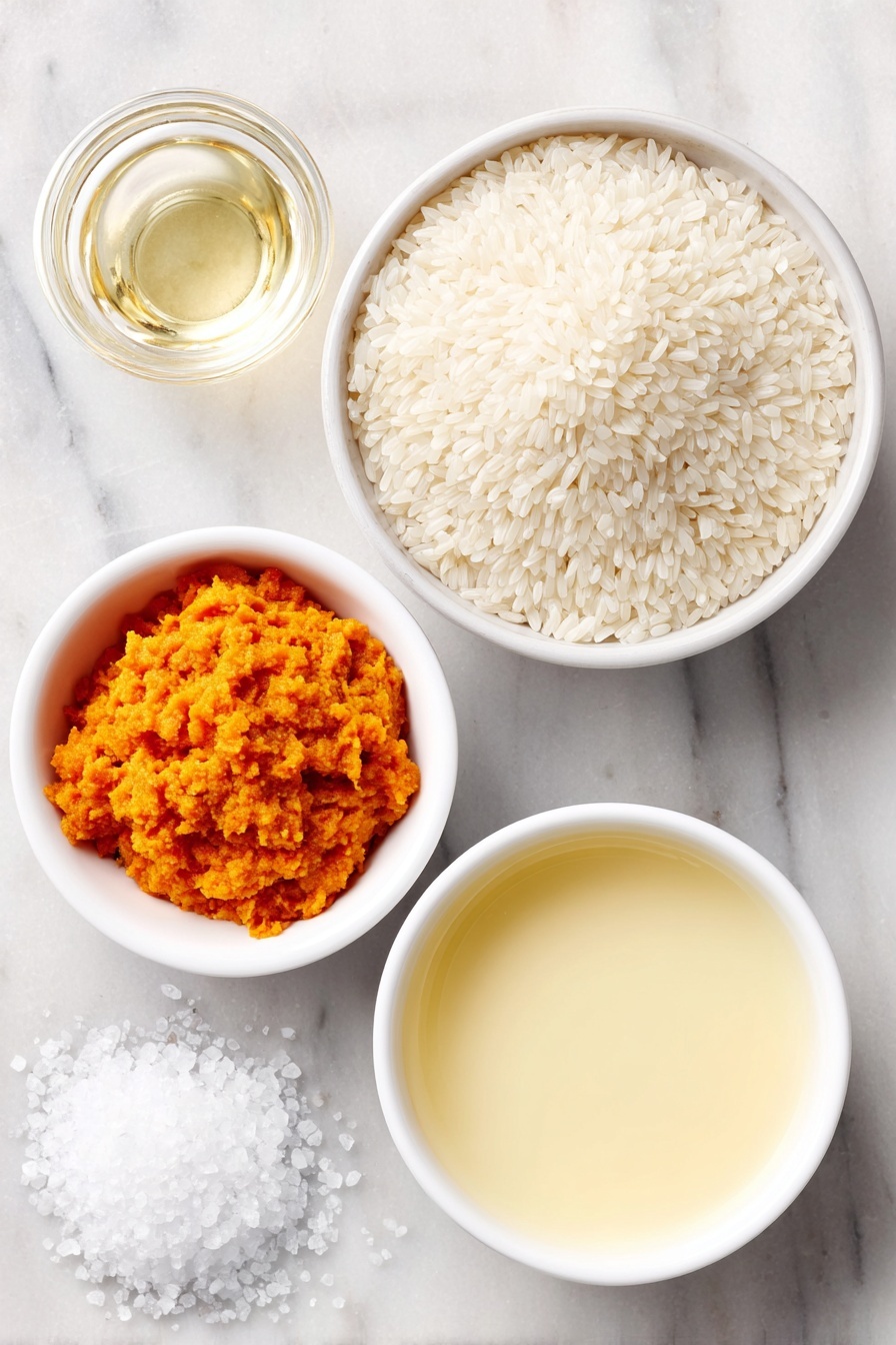 creamy pumpkin rice - Recipe Image