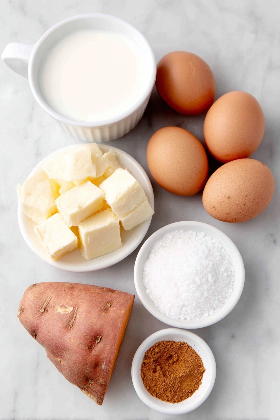 creamy mashed sweet potatoes - Recipe Image