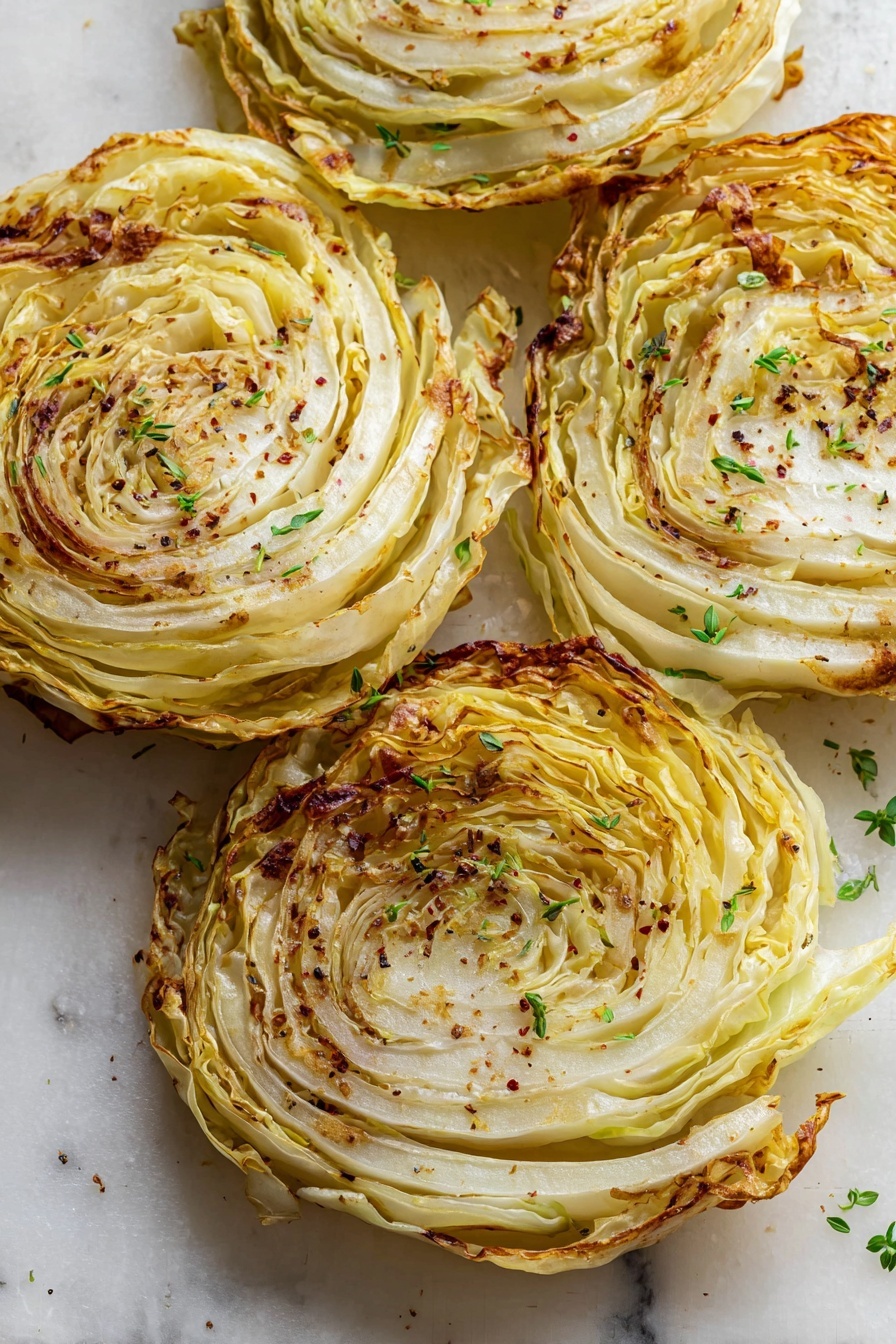 roasted garlic cabbage - Recipe Image