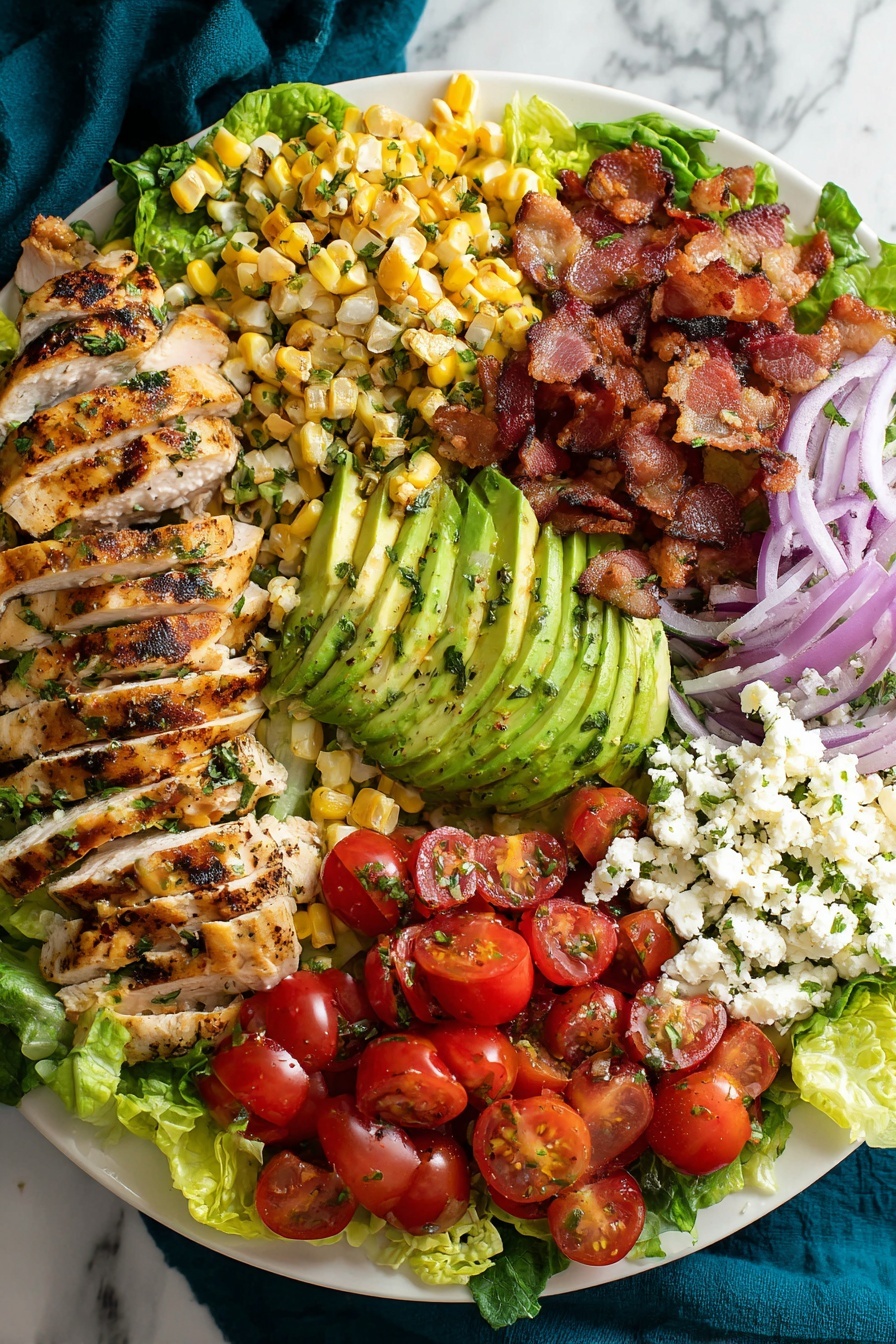 grilled chicken salad - Recipe Image