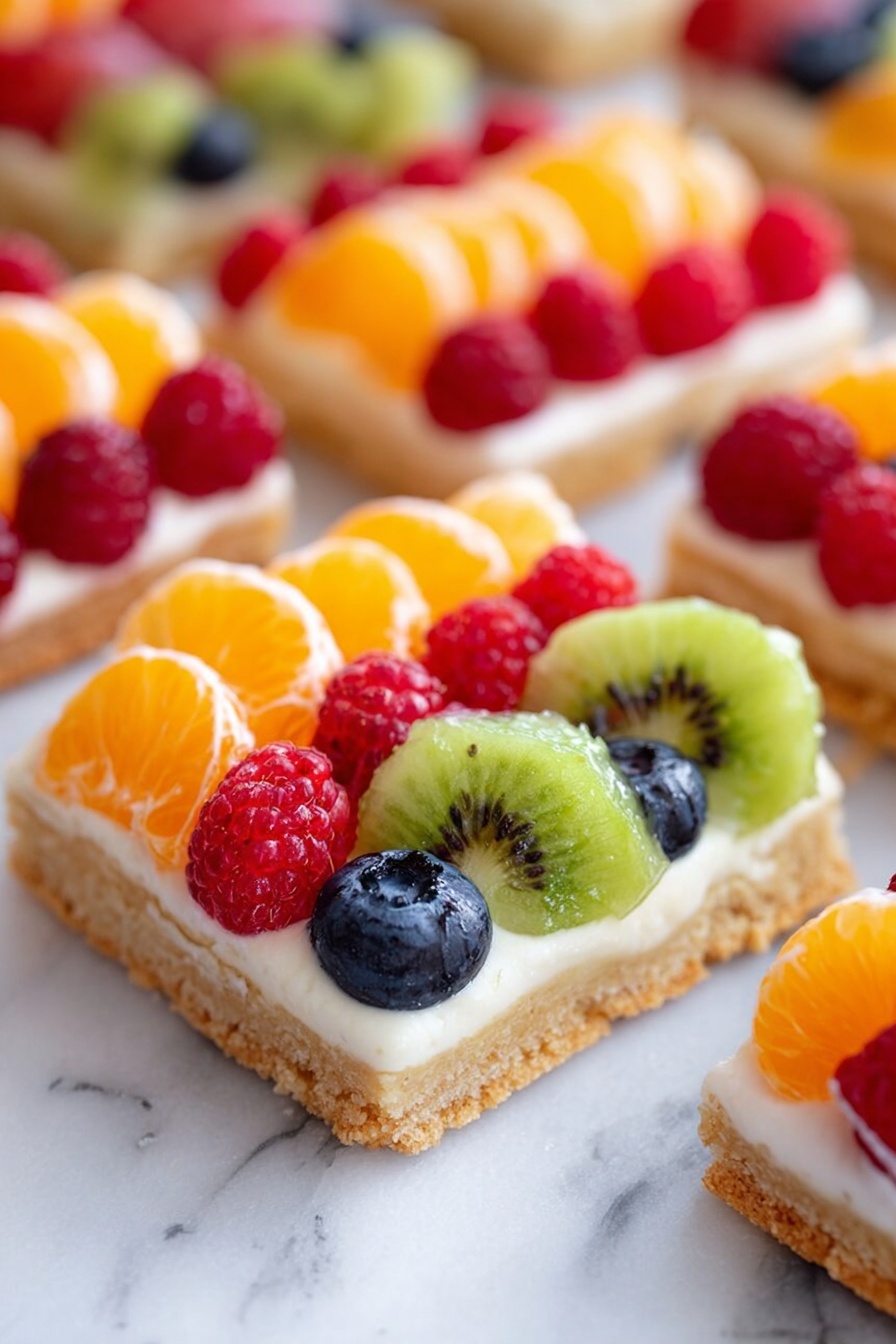 fruit pizza - Serving Suggestion