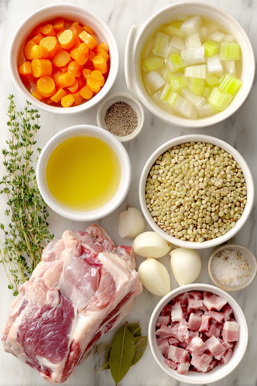 split pea soup - Recipe Image