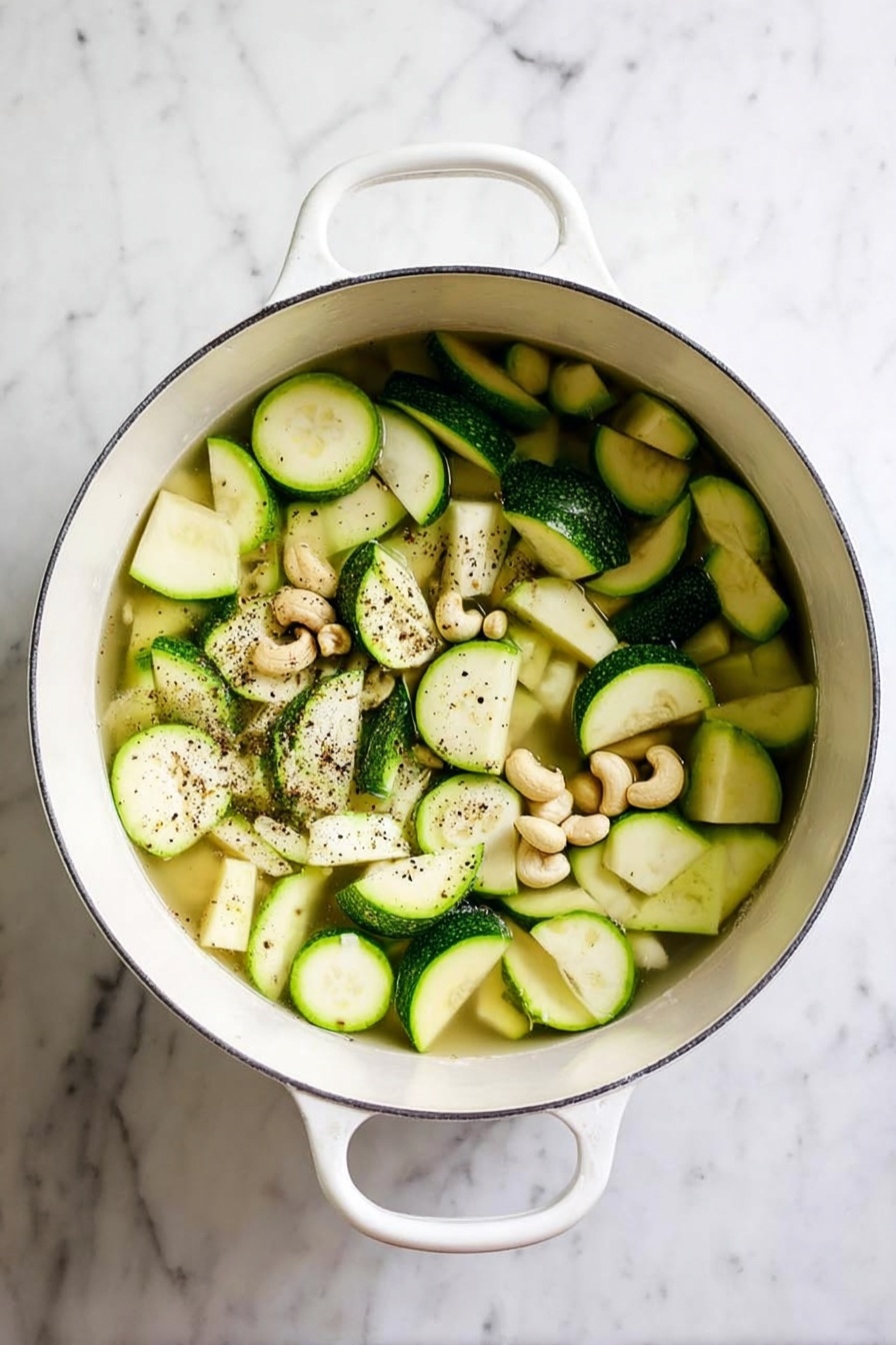 Creamy Zucchini Soup - Recipe Image