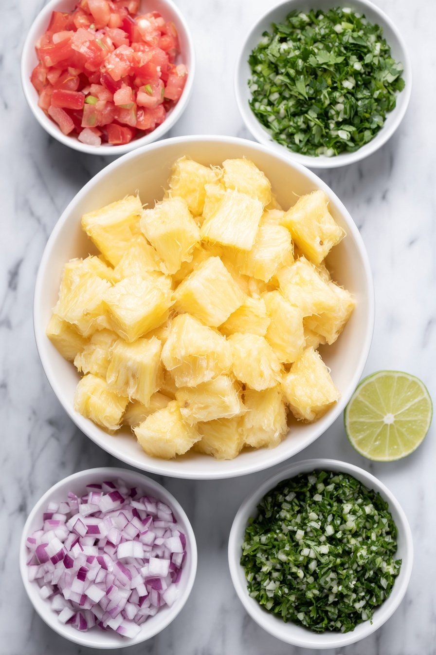 pineapple salsa - Recipe Image