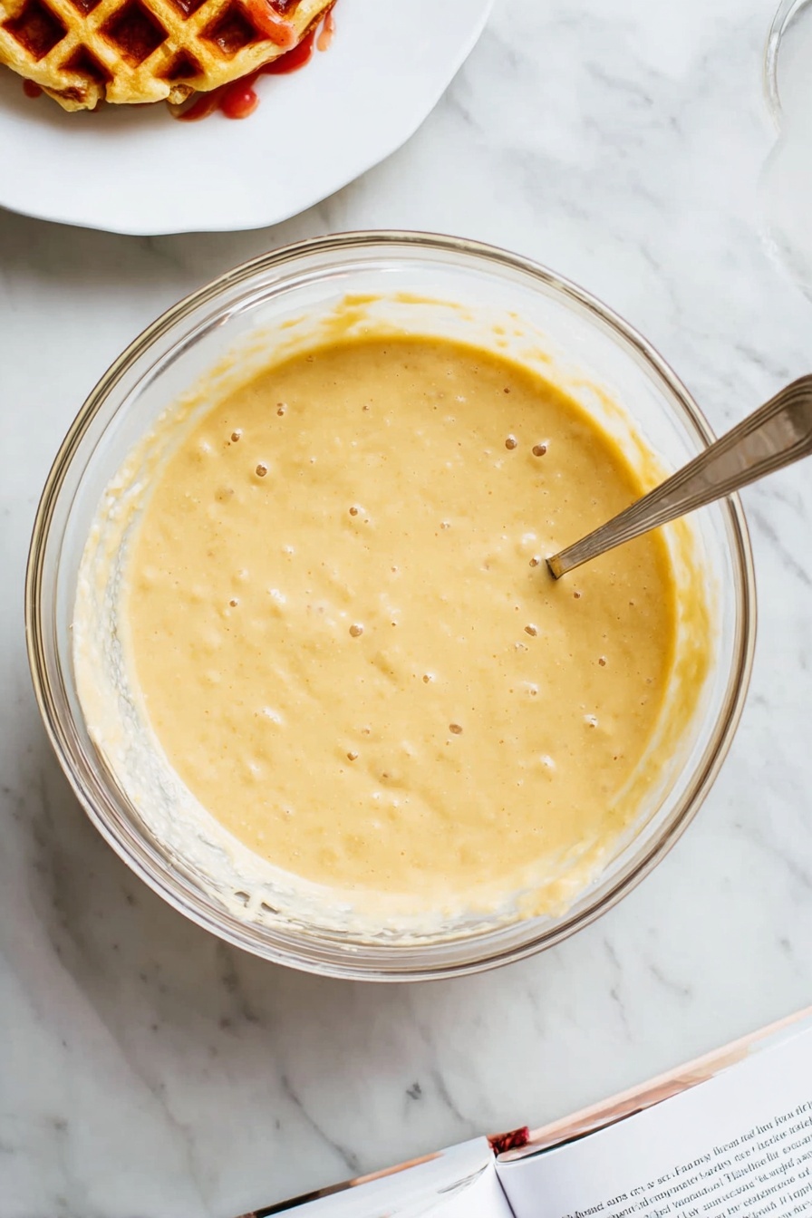 gluten-free oat waffles - Recipe Image