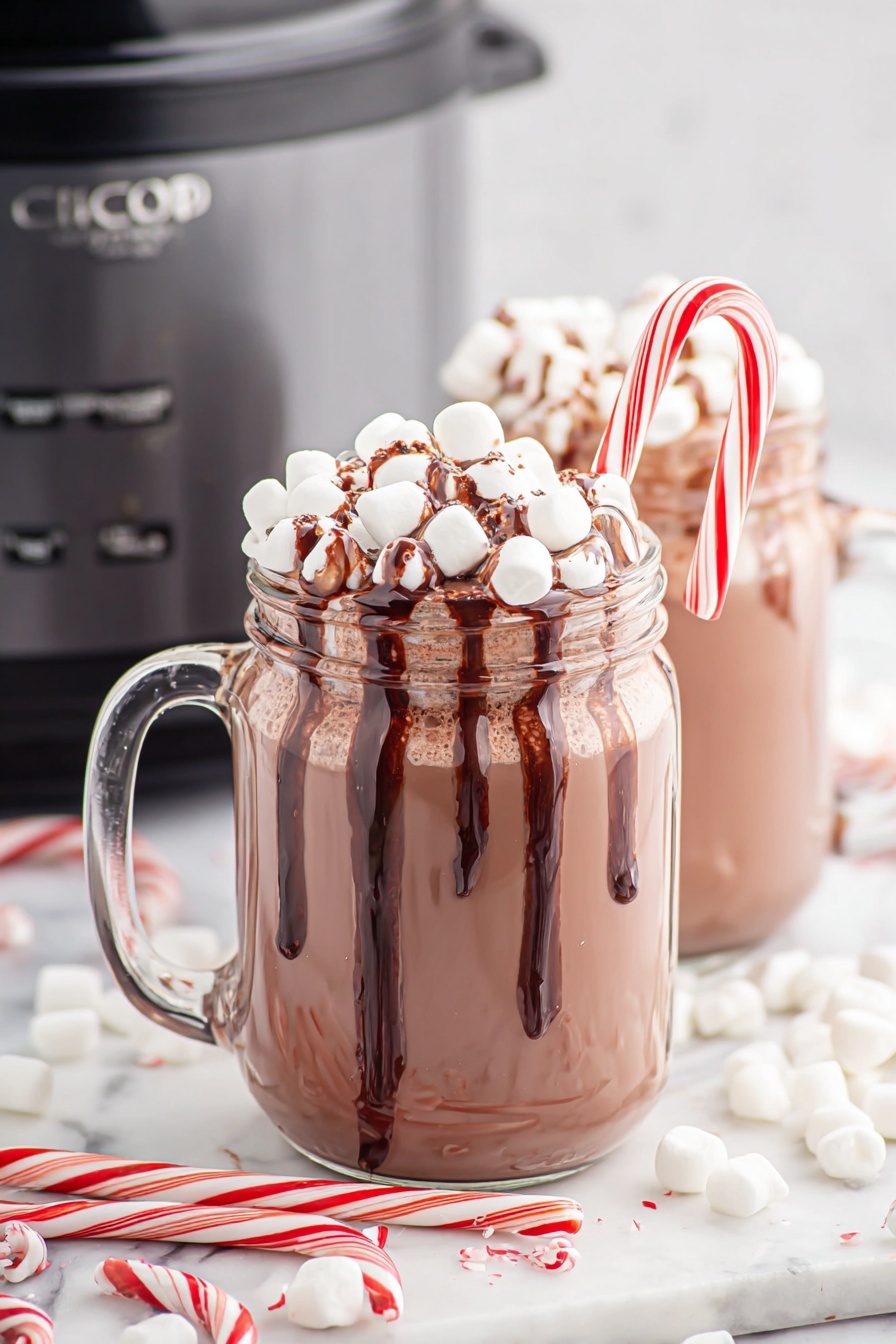 Crockpot Hot Chocolate - Recipe Image