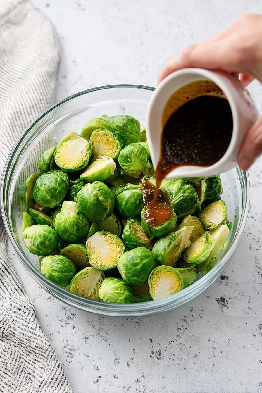 Balsamic Roasted Brussels Sprouts - Recipe Image