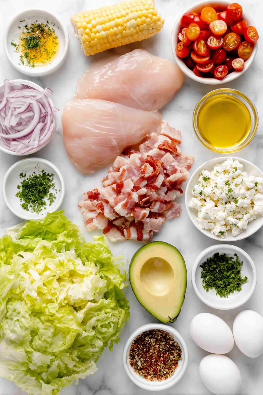 grilled chicken salad - Recipe Image