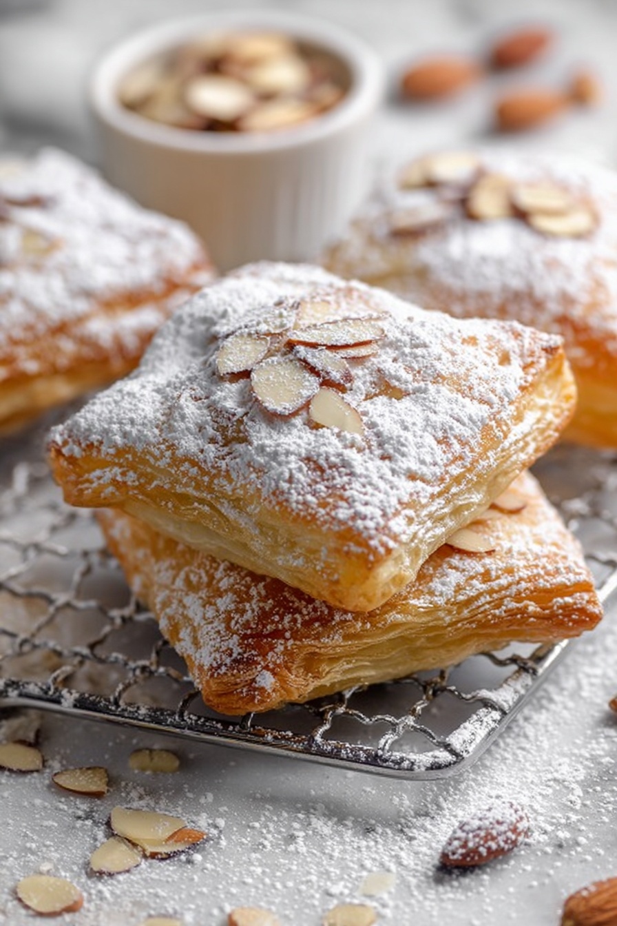 almond puff pastry - Recipe Image