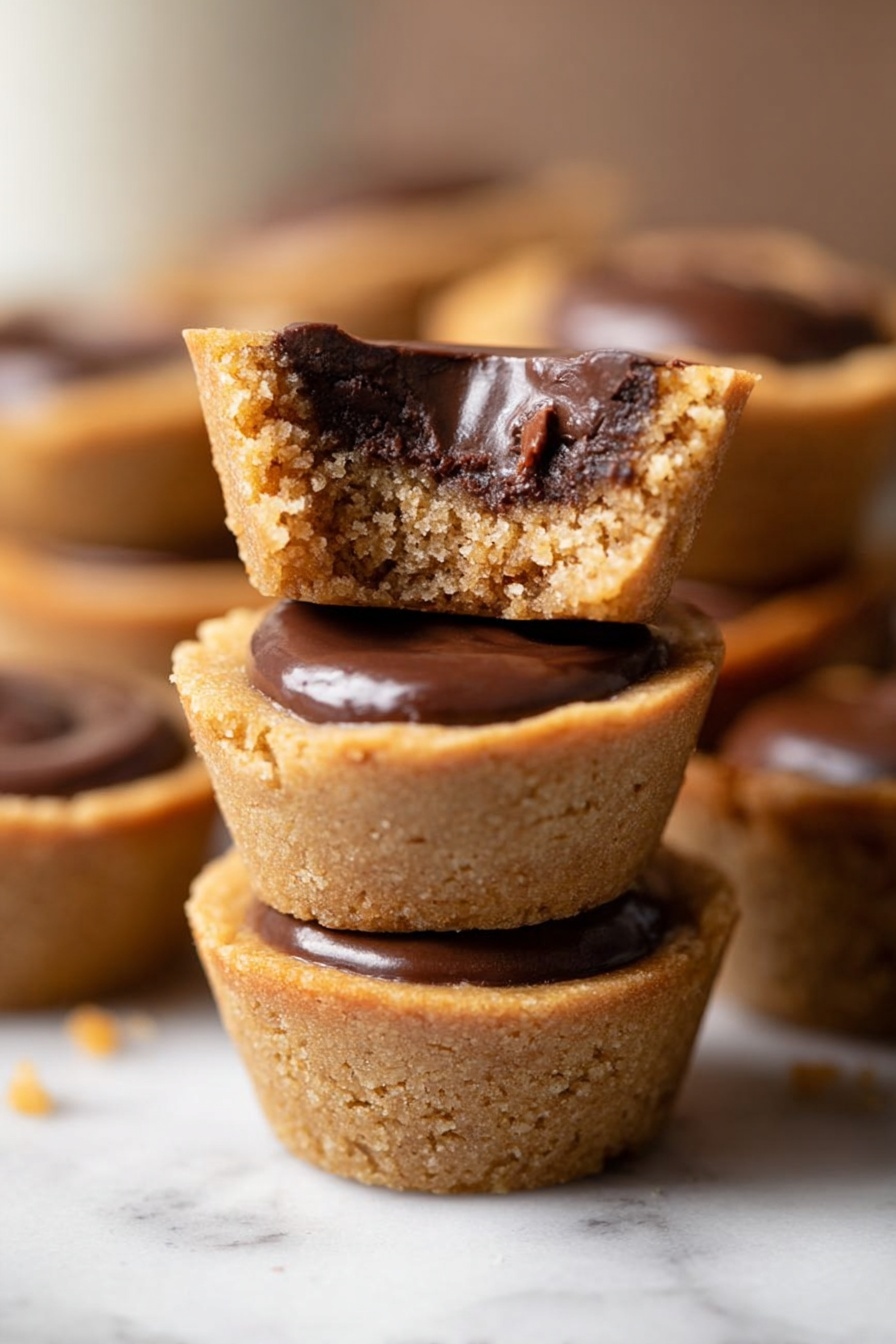 peanut butter cookie cups - Recipe Image