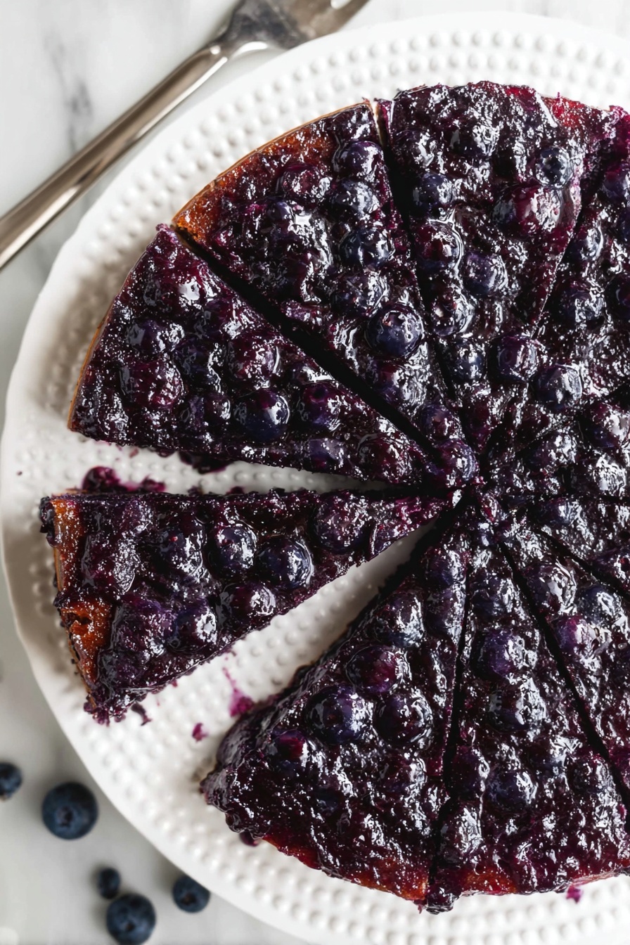 Blueberry Upside Down Cake - Recipe Image