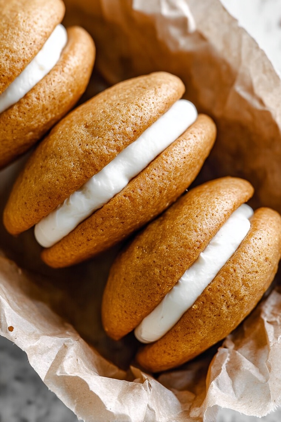 Pumpkin Whoopie Pies - Recipe Image