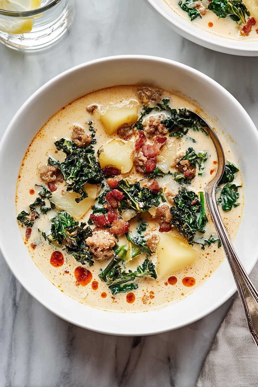 zuppa toscana soup - Serving Suggestion