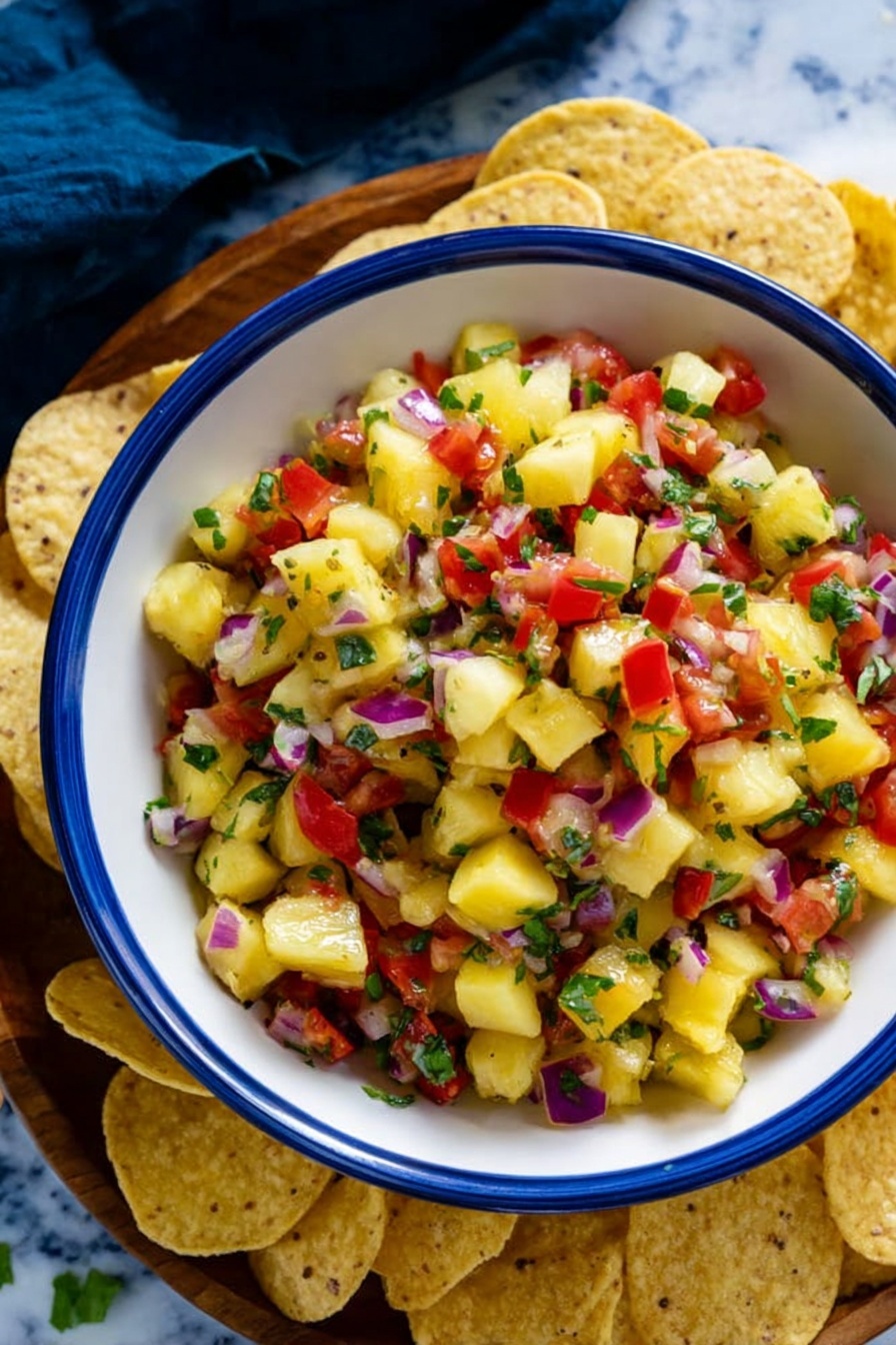 pineapple salsa - Recipe Image