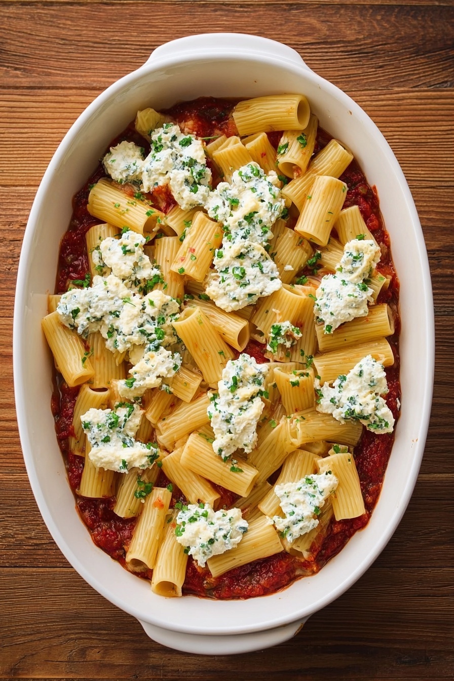 Baked Rigatoni - Recipe Image