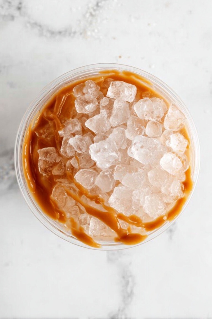 Cookie Butter Iced Latte - Recipe Image