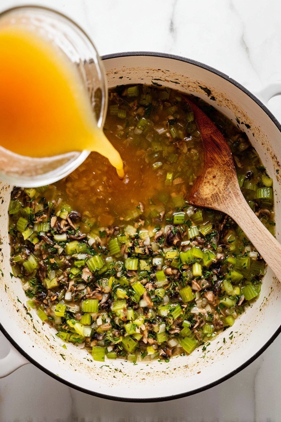 Vegan Sourdough Stuffing - Recipe Image