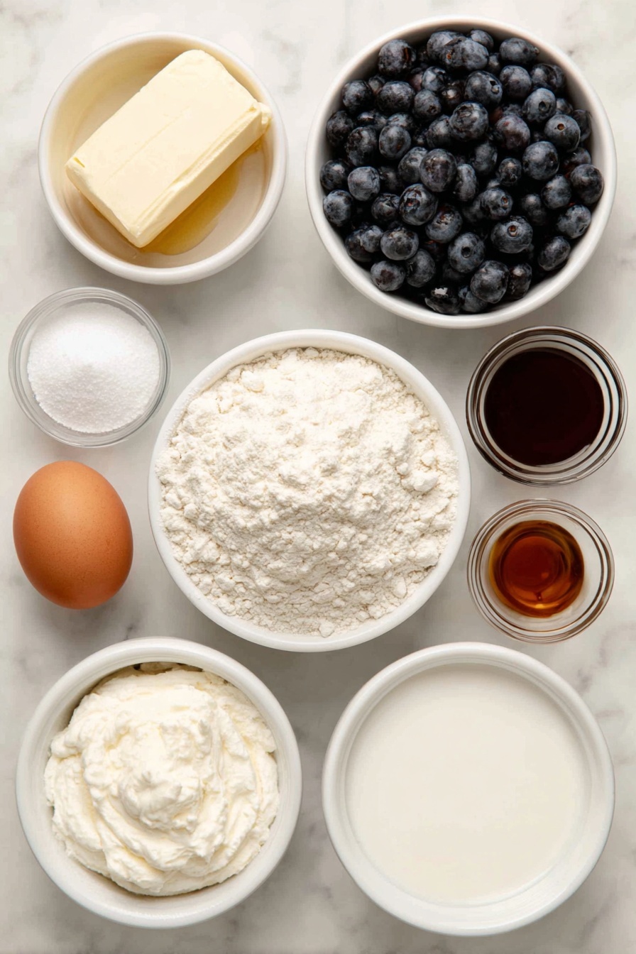 Blueberry Upside Down Cake - Recipe Image