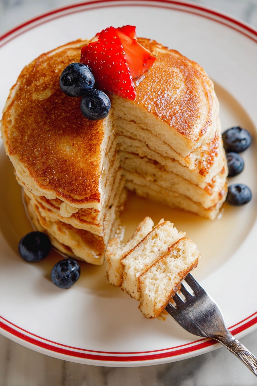 gluten free oat pancakes - Serving Suggestion