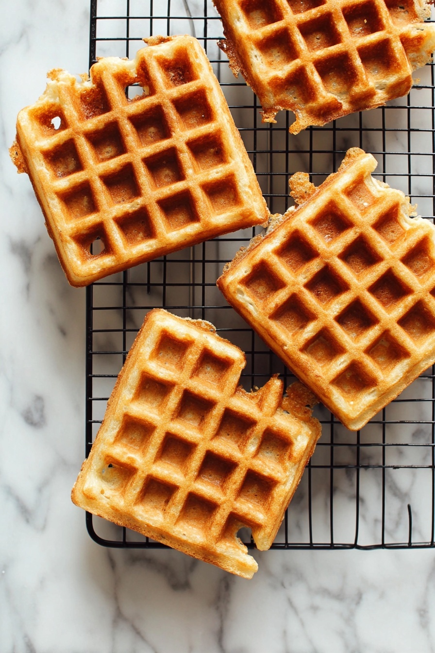 gluten-free oat waffles - Serving Suggestion