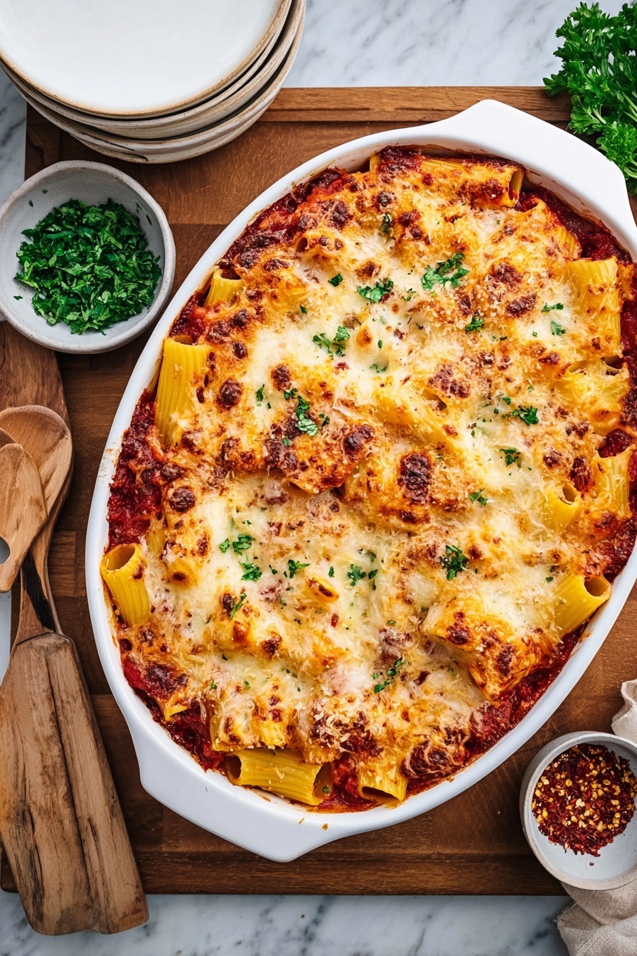 Baked Rigatoni - Recipe Image