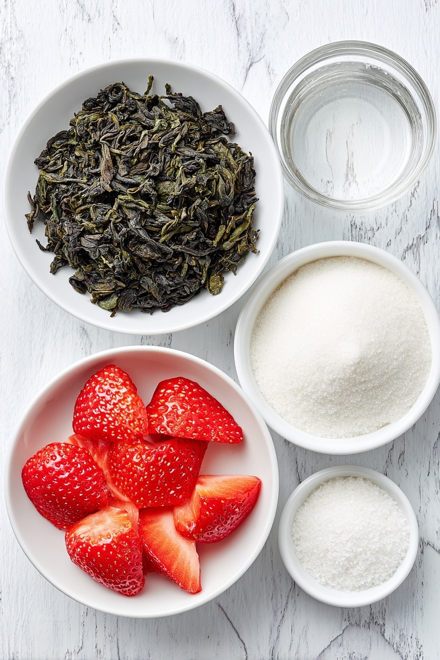 Strawberry Sweet Tea - Recipe Image