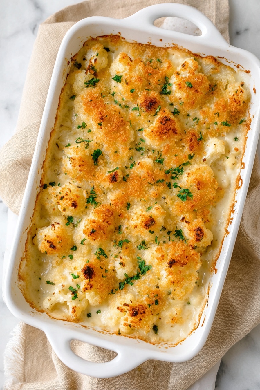 cauliflower gratin - Recipe Image
