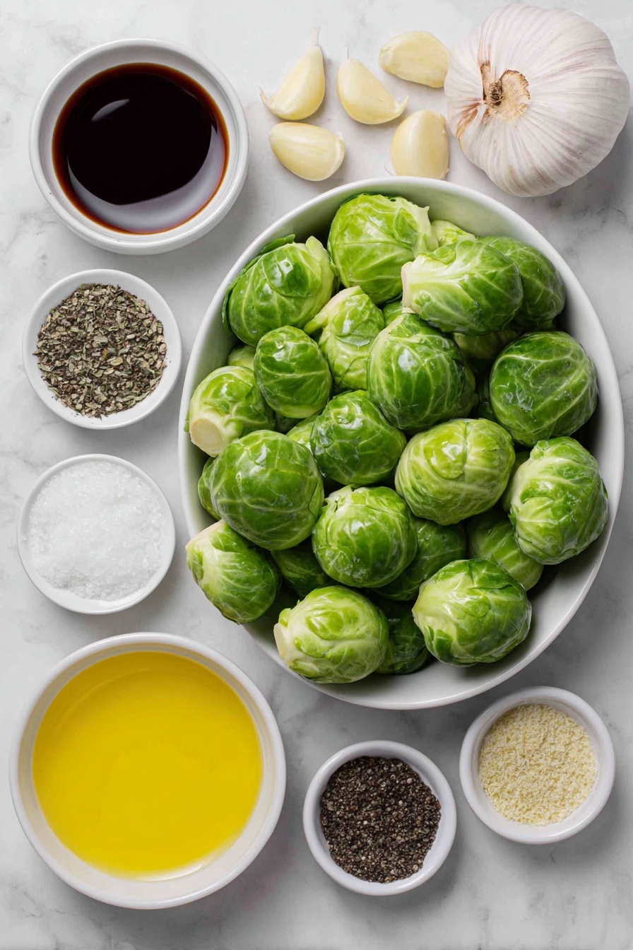 Balsamic Roasted Brussels Sprouts - Recipe Image