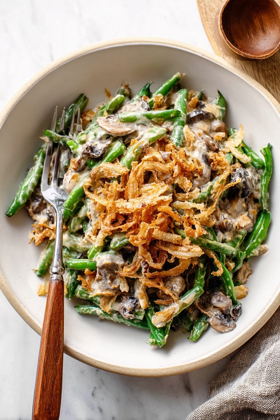 green bean casserole - Serving Suggestion