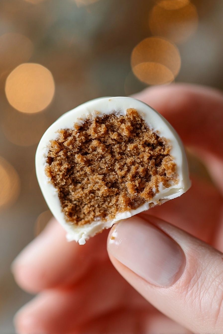 Biscoff Cookie Truffles - Serving Suggestion