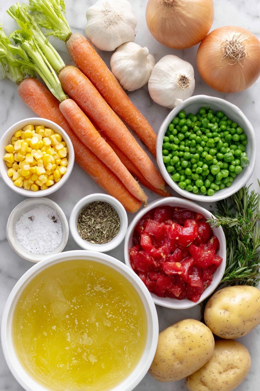 Hearty Vegetable Soup - Recipe Image