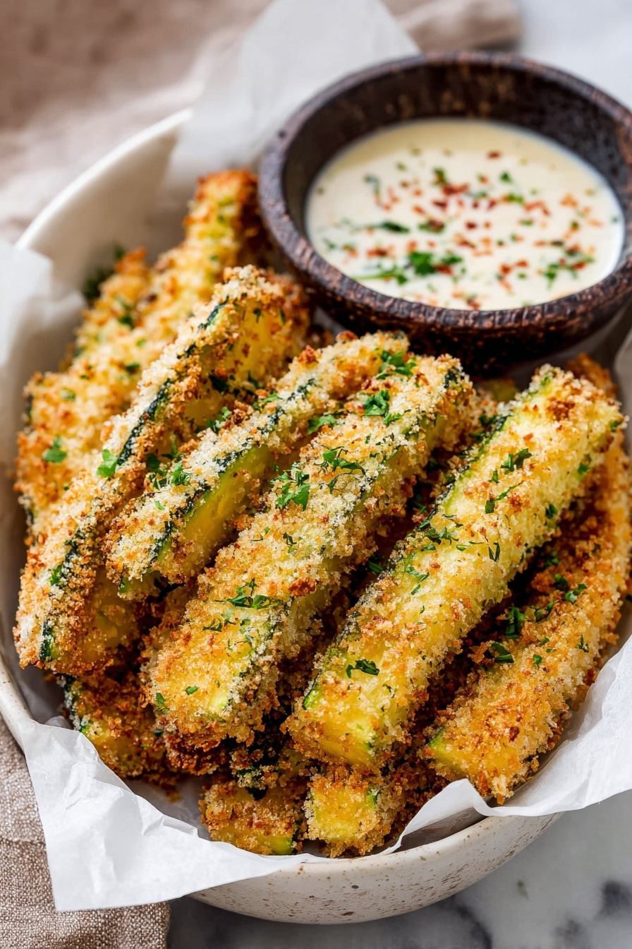 zucchini fries - Recipe Image