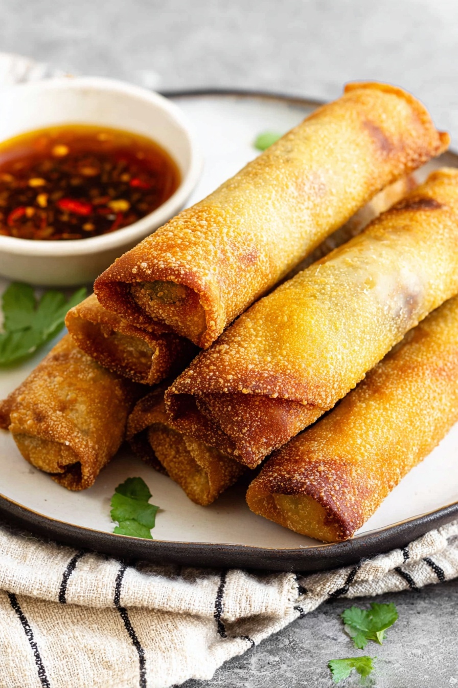 Vegetable Egg Rolls - Recipe Image