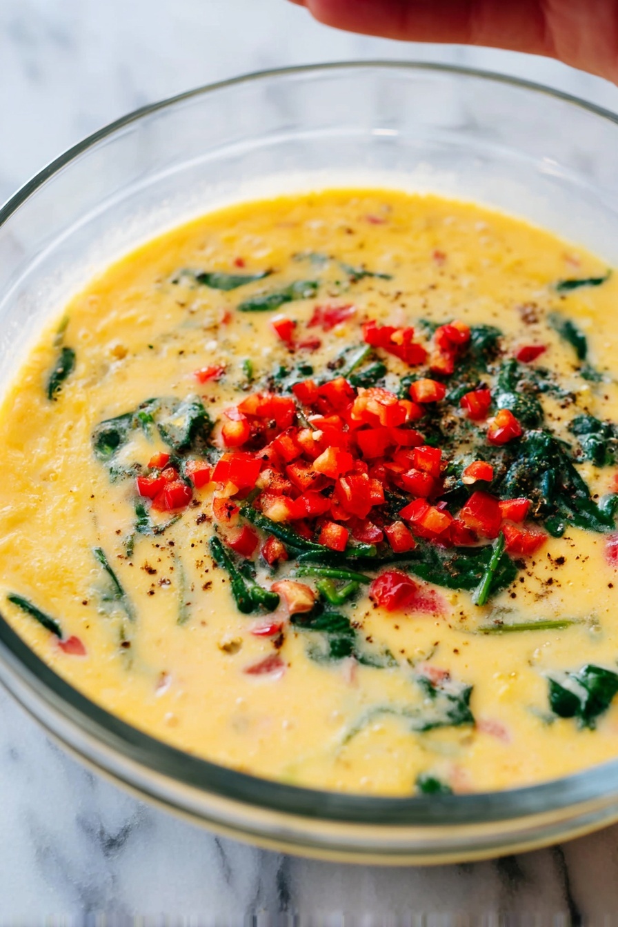 healthy breakfast egg casserole - Recipe Image