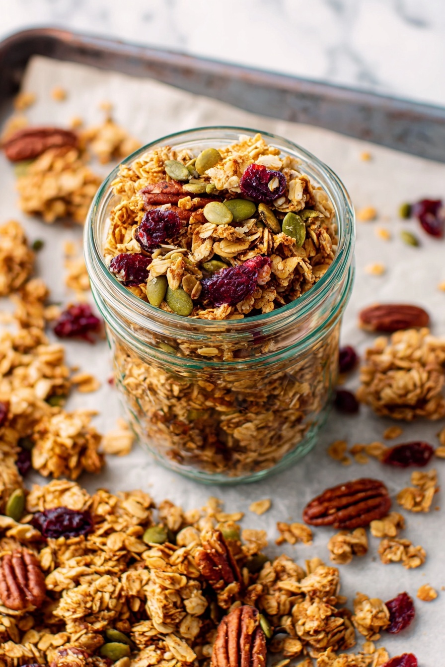 healthy granola - Serving Suggestion